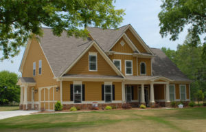 Insulating glass units in a remodel.